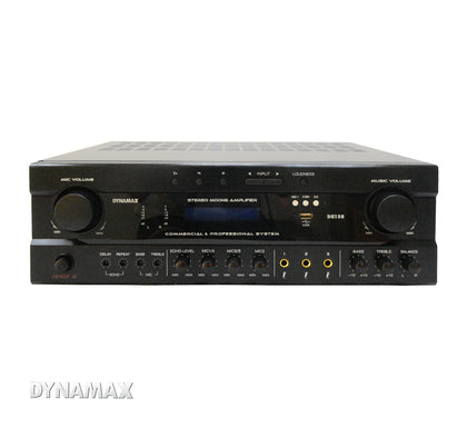 DYNAMAX DK150 150W x 2 (8 ohm) Professional Karaoke Amplifier