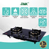 TNK 8301-H Built In Tempered Glass Gas Double Burner Gas Stove Gas Cooking Stove Gas Cooker