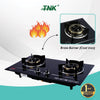 TNK 8301-H Built In Tempered Glass Gas Double Burner Gas Stove Gas Cooking Stove Gas Cooker