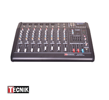 TECNIK MS8U 8-Channels Powered Mixer