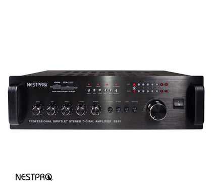 NESTPRO MXBS15 Professional Swiftlet Stereo Digital Amplifier