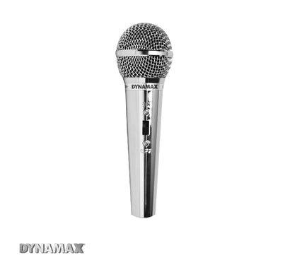 DYNAMAX NK933 Karaoke Microphone 600ohm (Chrome)