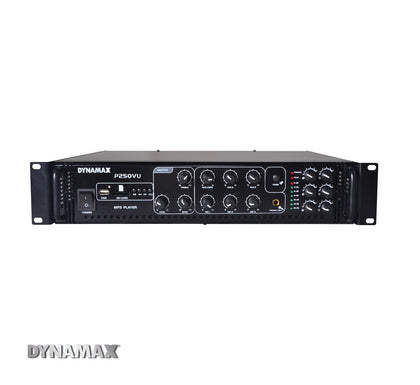 DYNAMAX P250VU 250W Public Mixer Amplifier