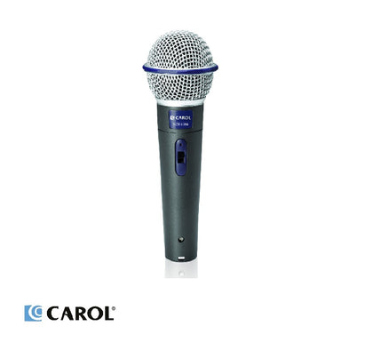 CAROL SCM-5266 Dynamic Super Cardioid Microphone 300Ω With Mic Clip