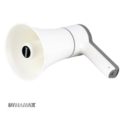 DYNAMAX SR520 20W Hand Grip Type Megaphone With Bluetooth | USB/SD Card | Recording | Lightweight | Rechargeable Battery