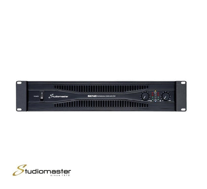 Studiomaster SX235 2 x 580W 8ohm 2U Power Amplifier Class AB with 2 Step H amp