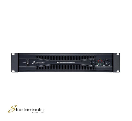 Studiomaster SX245 2 x 1100W 8ohm 2U Power Amplifier Class AB with 2 Step H amp