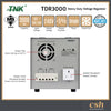 TNK TDR3000 3000VA Heavy Duty AVR Automatic Voltage Regulator [SIRIM Approved] To Protect TV, Computer, Kitchen & Electrical Appliances from unstable input voltage]