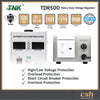 TNK TDR500 500VA Heavy Duty AVR Automatic Voltage Regulator [SIRIM Approved] To Protect TV, Computer, Kitchen & Electrical Appliances from unstable input voltage]