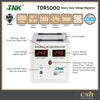 TNK TDR5000 5000VA Heavy Duty AVR Automatic Voltage Regulator [SIRIM Approved] To Protect TV, Computer, Kitchen & Electrical Appliances from unstable input voltage]
