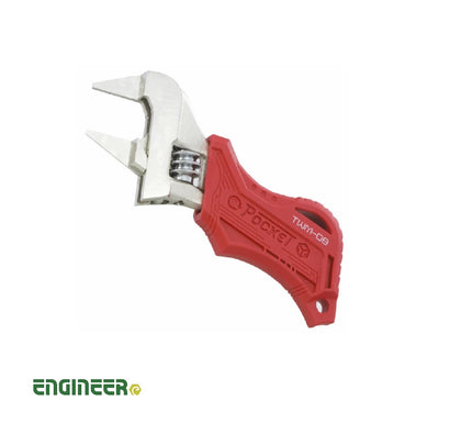 ENGINEER TWM08 Smart Monkey Wrench Suitable for fastening Caster, Coaxial Connector, Double Nut, Volume Nut