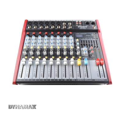 DYNAMAX VP10PU 10-Channel Powered Mixer