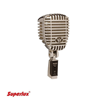 Superlux WH5 Classic Dynamic Vocal Microphones with Desk Stand