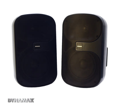 DYNAMAX WS65 6.5” 2Way 80W Wall-Mount Speaker (1 Pair)