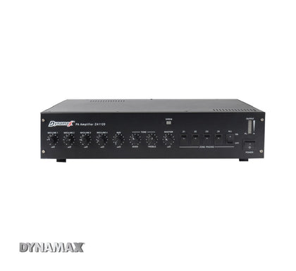 DYNAMAX ZA1120 120W Public Address Amplifier
