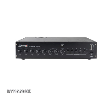 DYNAMAX ZA1240 240W Public Address Amplifier